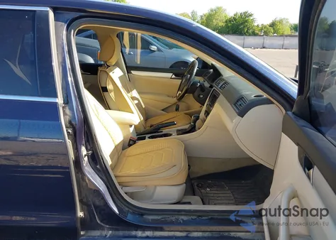 2013 Volkswagen Passat 2.0L Tdi Se из США, поврежденный, VIN 1VWBN7A39DC129965